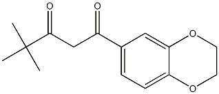  1-(2,3-dihydro-1,4-benzodioxin-6-yl)-4,4-dimethylpentane-1,3-dione