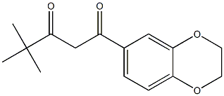 1-(2,3-dihydro-1,4-benzodioxin-6-yl)-4,4-dimethylpentane-1,3-dione