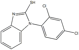 1-(2,4-dichlorophenyl)-1H-1,3-benzodiazole-2-thiol Structure