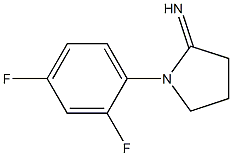 1-(2,4-difluorophenyl)pyrrolidin-2-imine|