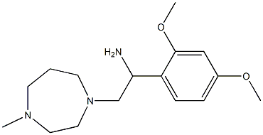 1-(2,4-dimethoxyphenyl)-2-(4-methyl-1,4-diazepan-1-yl)ethan-1-amine