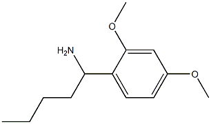 1-(2,4-dimethoxyphenyl)pentan-1-amine