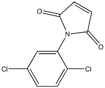 1-(2,5-dichlorophenyl)-2,5-dihydro-1H-pyrrole-2,5-dione Struktur