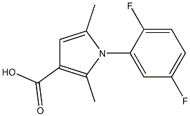 1-(2,5-difluorophenyl)-2,5-dimethyl-1H-pyrrole-3-carboxylic acid