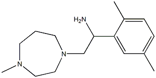 1-(2,5-dimethylphenyl)-2-(4-methyl-1,4-diazepan-1-yl)ethan-1-amine