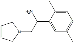 1-(2,5-dimethylphenyl)-2-pyrrolidin-1-ylethanamine|