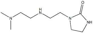 1-(2-{[2-(dimethylamino)ethyl]amino}ethyl)imidazolidin-2-one,,结构式