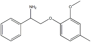 1-(2-amino-2-phenylethoxy)-2-methoxy-4-methylbenzene