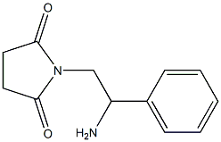 1-(2-amino-2-phenylethyl)pyrrolidine-2,5-dione Structure