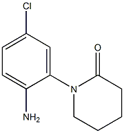 1-(2-amino-5-chlorophenyl)piperidin-2-one Struktur