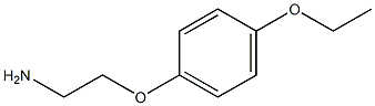 1-(2-aminoethoxy)-4-ethoxybenzene 化学構造式