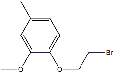 1-(2-bromoethoxy)-2-methoxy-4-methylbenzene