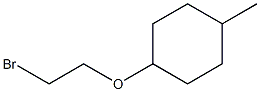 1-(2-bromoethoxy)-4-methylcyclohexane Structure