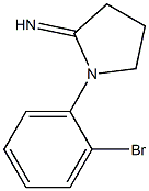 1-(2-bromophenyl)pyrrolidin-2-imine Structure