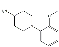 1-(2-ethoxyphenyl)piperidin-4-amine 结构式