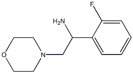  1-(2-fluorophenyl)-2-morpholin-4-ylethanamine