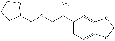 1-(2H-1,3-benzodioxol-5-yl)-2-(oxolan-2-ylmethoxy)ethan-1-amine Structure