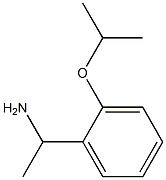 1-(2-isopropoxyphenyl)ethanamine 结构式