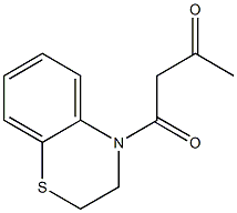  1-(3,4-dihydro-2H-1,4-benzothiazin-4-yl)butane-1,3-dione