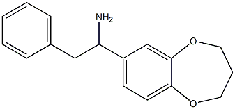 1-(3,4-dihydro-2H-1,5-benzodioxepin-7-yl)-2-phenylethan-1-amine