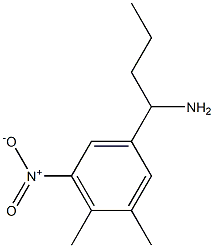 1-(3,4-dimethyl-5-nitrophenyl)butan-1-amine