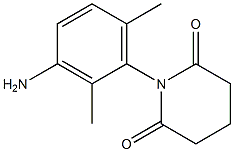 1-(3-amino-2,6-dimethylphenyl)piperidine-2,6-dione 结构式