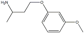 1-(3-aminobutoxy)-3-methoxybenzene Structure