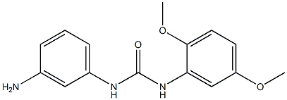 1-(3-aminophenyl)-3-(2,5-dimethoxyphenyl)urea