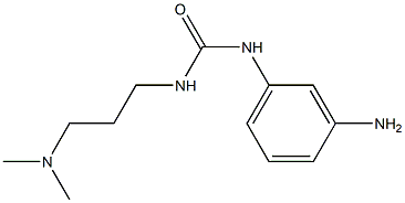 1-(3-aminophenyl)-3-[3-(dimethylamino)propyl]urea Structure