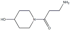  1-(3-aminopropanoyl)piperidin-4-ol