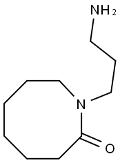 1-(3-aminopropyl)azocan-2-one 结构式
