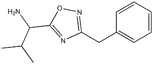 1-(3-benzyl-1,2,4-oxadiazol-5-yl)-2-methylpropan-1-amine Structure