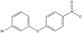 1-(3-bromophenoxy)-4-nitrobenzene,,结构式