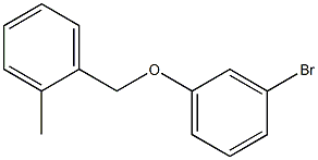 1-(3-bromophenoxymethyl)-2-methylbenzene Structure