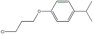 1-(3-chloropropoxy)-4-(propan-2-yl)benzene