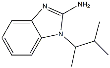 1-(3-methylbutan-2-yl)-1H-1,3-benzodiazol-2-amine Struktur
