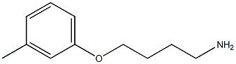 1-(4-aminobutoxy)-3-methylbenzene Struktur