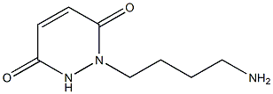 1-(4-aminobutyl)-1,2,3,6-tetrahydropyridazine-3,6-dione Struktur