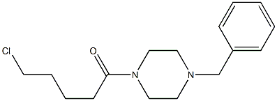 1-(4-benzylpiperazin-1-yl)-5-chloropentan-1-one|