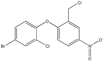 1-(4-bromo-2-chlorophenoxy)-2-(chloromethyl)-4-nitrobenzene