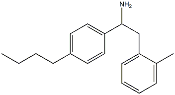  1-(4-butylphenyl)-2-(2-methylphenyl)ethan-1-amine