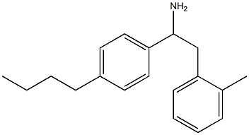 1-(4-butylphenyl)-2-(2-methylphenyl)ethan-1-amine