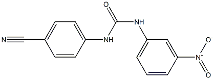 1-(4-cyanophenyl)-3-(3-nitrophenyl)urea