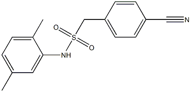 1-(4-cyanophenyl)-N-(2,5-dimethylphenyl)methanesulfonamide