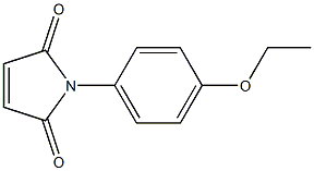 1-(4-ethoxyphenyl)-2,5-dihydro-1H-pyrrole-2,5-dione Struktur
