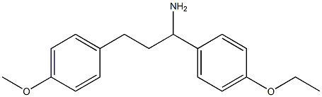 1-(4-ethoxyphenyl)-3-(4-methoxyphenyl)propan-1-amine