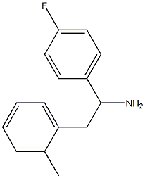 1-(4-fluorophenyl)-2-(2-methylphenyl)ethan-1-amine