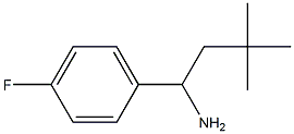 1-(4-fluorophenyl)-3,3-dimethylbutan-1-amine Structure