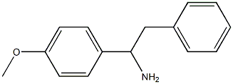 1-(4-methoxyphenyl)-2-phenylethanamine Struktur