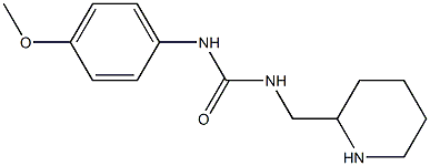 1-(4-methoxyphenyl)-3-(piperidin-2-ylmethyl)urea|